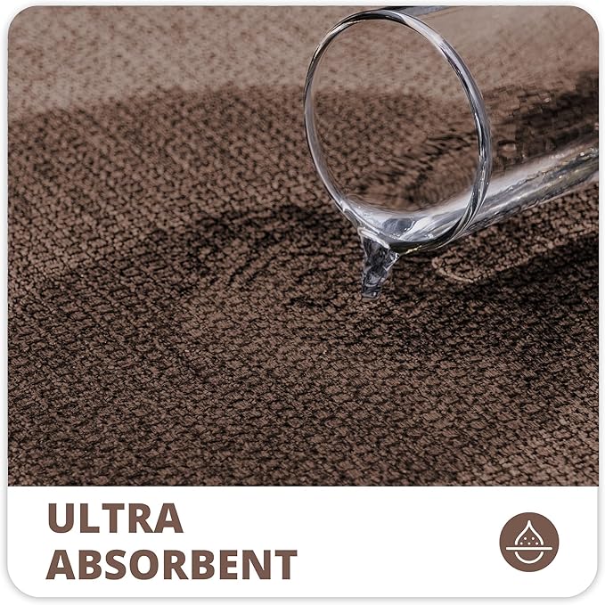 Bath Mat, Ultra Thin Bathroom Runner Rugs, Large Bath Mats - Image 3