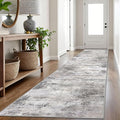 IOHOUZE Abstract Runner Rug 3x16 Ft Washable Runners by iOhouze