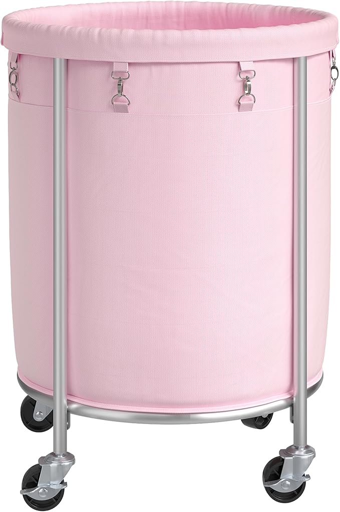 ELYKEN Laundry Basket with Wheels, 170L Rolling Laundry Hamper with Removable by ELYKEN