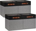 DULLEMELO 13x13 Storage Cubes, Collapsible Sturdy Cube Storage Bins by DULLEMELO