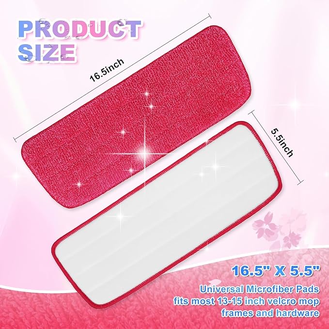 Replacement Microfiber Mop Pads Compatible - Image 3