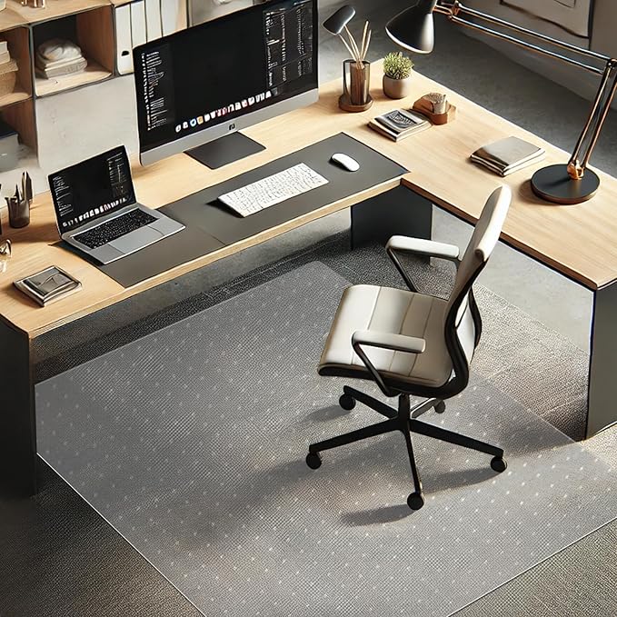 Azadx Chair Mat for Carpet 60"x 36" Large Chair Mats for Carpeted Floors - Image 6