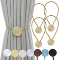 Magnetic Curtain Tiebacks - 12mm Magnetic Tie Backs by SLIFEOW