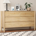 Dresser for Bedroom with 6 Drawers, Wooden TV Stand, Closet Clothes Organizer by ROMMAK