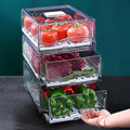 2 Pack Large Capacity Fruit Storage Containers by bealy