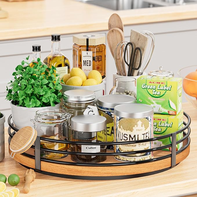 13" Lazy Susan Turntable Organizer - Image 3