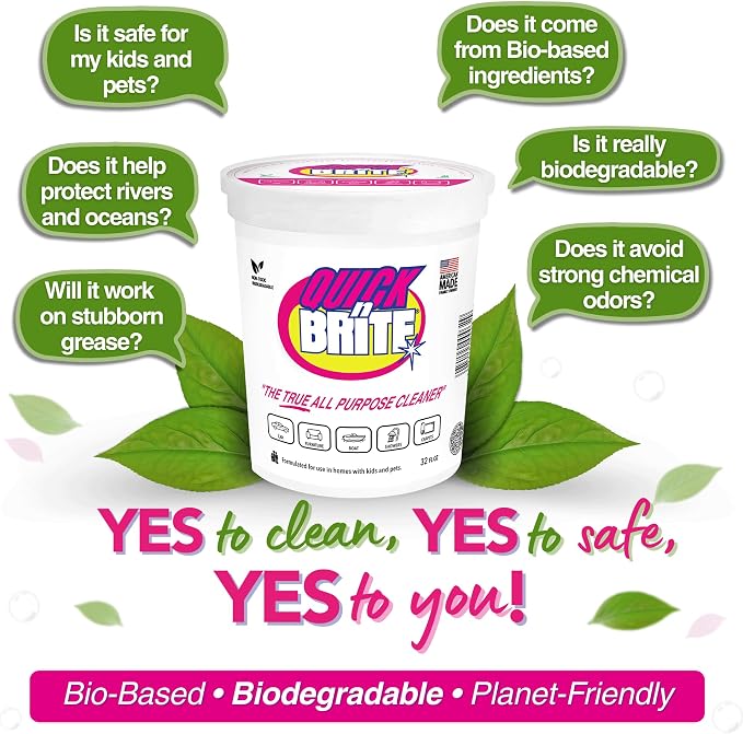 Quick 'n Brite All Purpose Cleaning Paste – Miracle Cleaner - Image 6