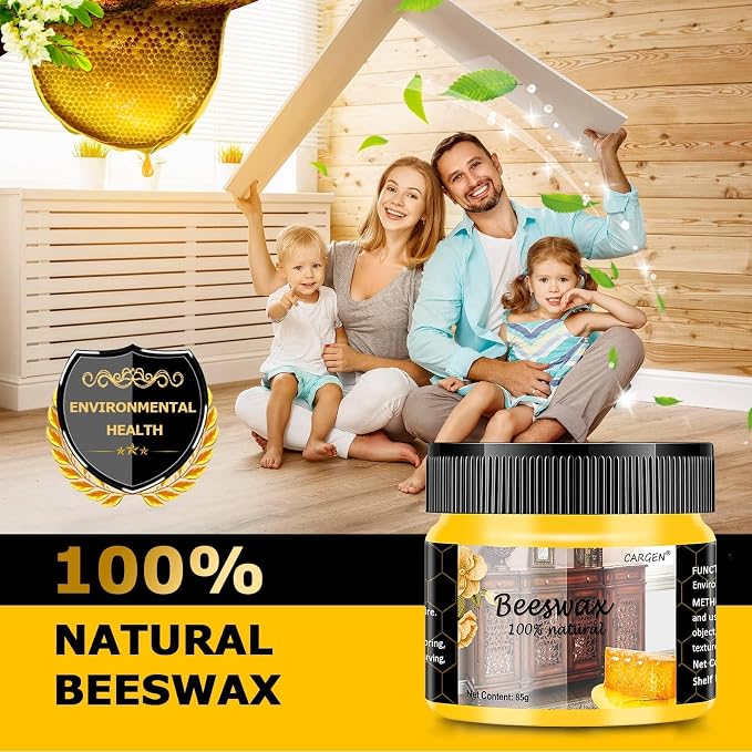 CARGEN 3 PCS Wood Seasoning Beewax Natural Beewax Traditional Wood Wax - Image 3