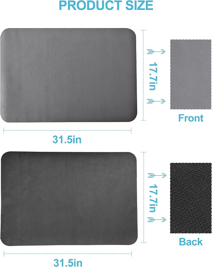 Dish Drying Mat for Kitchen Counter, Hide Stain Anti Absorbent for Kitchen - Image 7