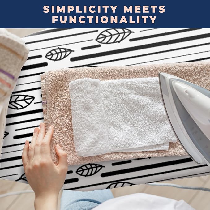 Ironing Board Cover and Pad Extra Thick Heavy Duty Padded 4 Layers Non Stick - Image 6