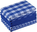 Kitchen Towels Set of 6 Soft Premium Cotton Highly Absorbent Dish Towels 18x28 by Gratico