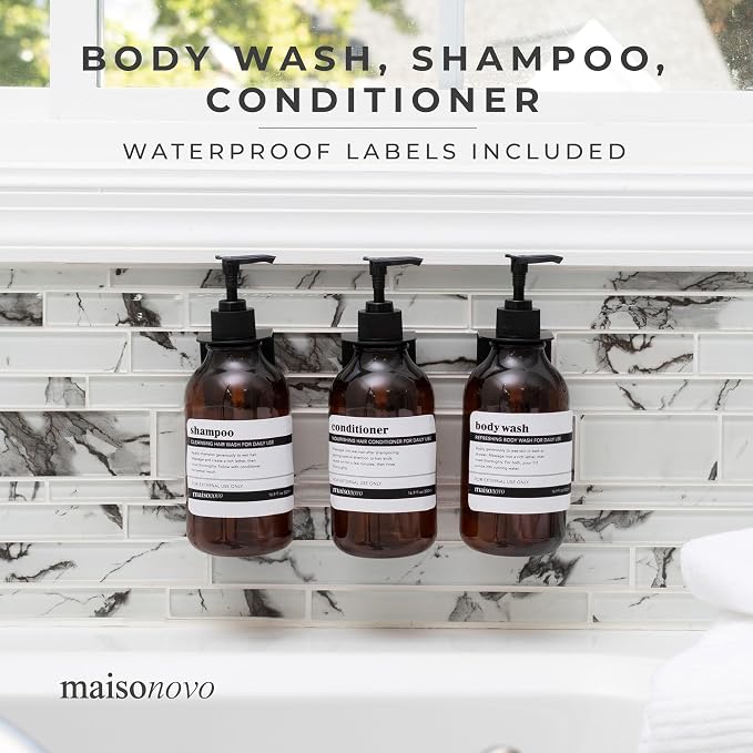 MaisoNovo Shampoo and Conditioner Dispenser - Image 5