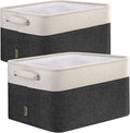 BALEINE 2 Pack Fabric Storage Bins by BALEINE