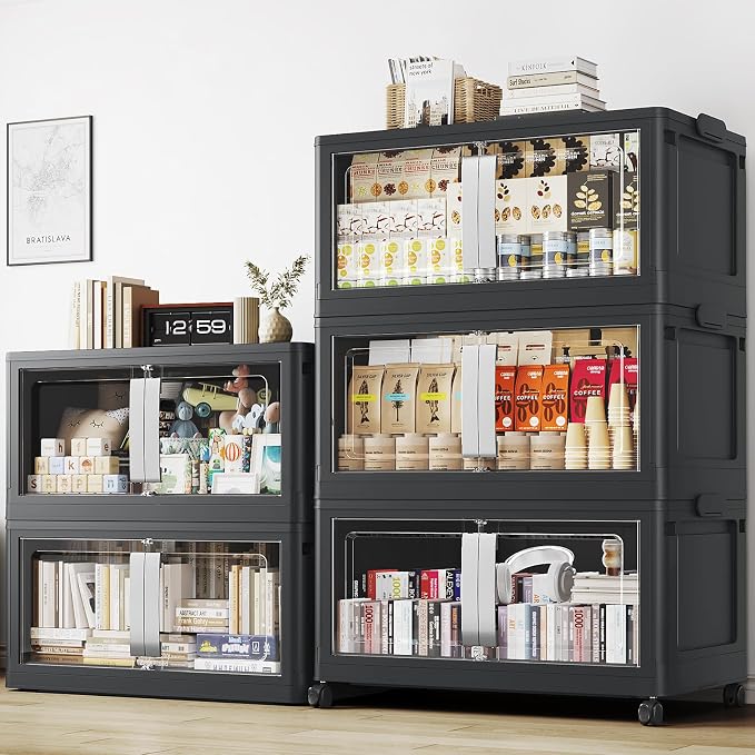 BROVIEW 800QT Stackable Storage Bins by BROVIEW-EnjoytheArtofLife