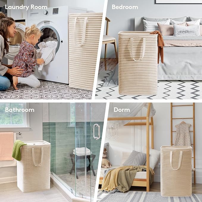 Lifewit Laundry Hamper Large Collapsible Laundry Basket, Freestanding - Image 6