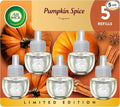 Air Wick Plug in Scented Oil Refill, 5 ct, Pumpkin Spice, Air Freshener by AirWick