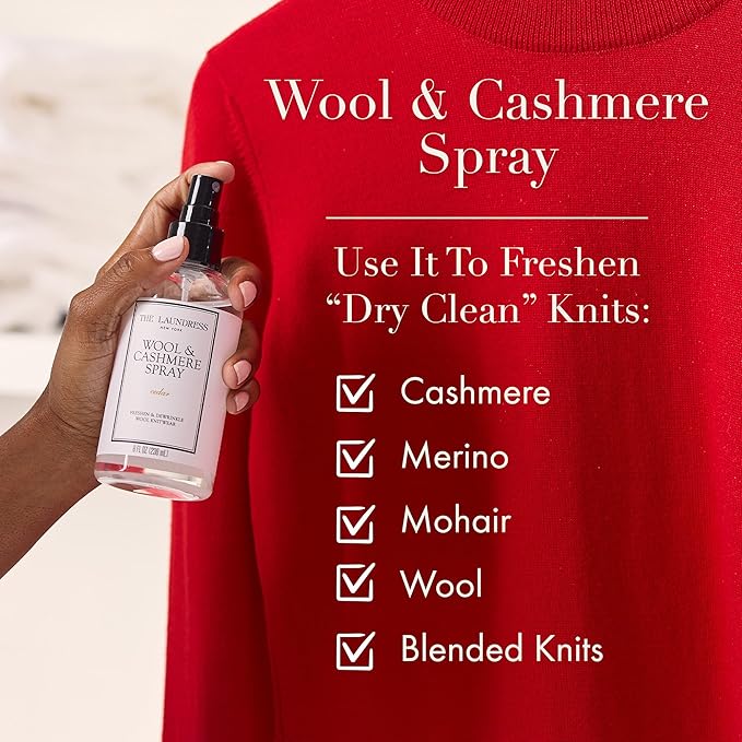The Laundress Wool and Cashmere Fabric Spray, Wool Dewrinkle Spray, Upholstery - Image 5