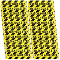 Boao 24 Pieces Watch Your Step Stickers Sign 6 x 24 Inch Caution Watch Your by Boao