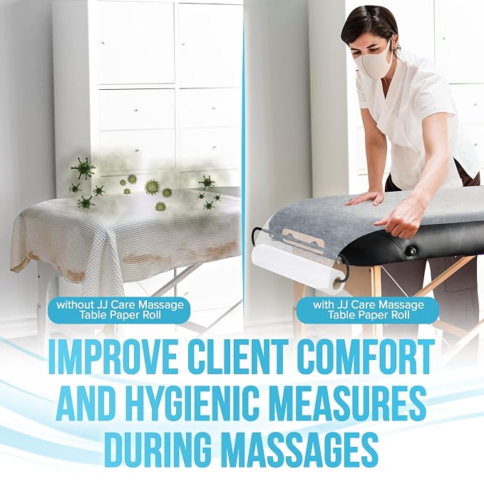 JJ CARE Disposable Massage Table Sheets - Image 2