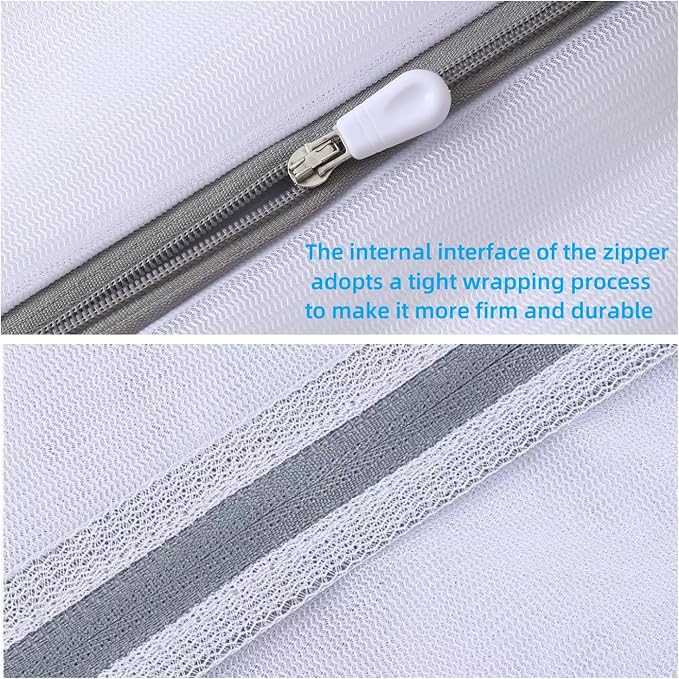Laundry Bags Mesh Wash Bags Pack of 7 Delicates Bag - Image 6