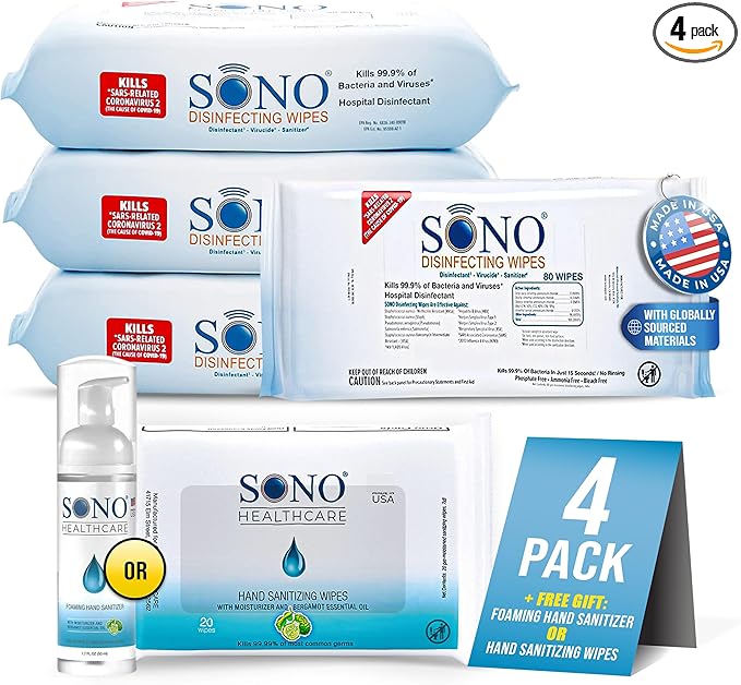 SONO Disinfecting Wipes by SONO