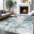 IOHOUZE Modern Abstract Area Rugs 6x9 Ft Washable Rugs by iOhouze