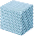 Homaxy 100% Cotton Waffle Weave Kitchen Dish Cloths, Ultra Soft Absorbent Quick by Homaxy