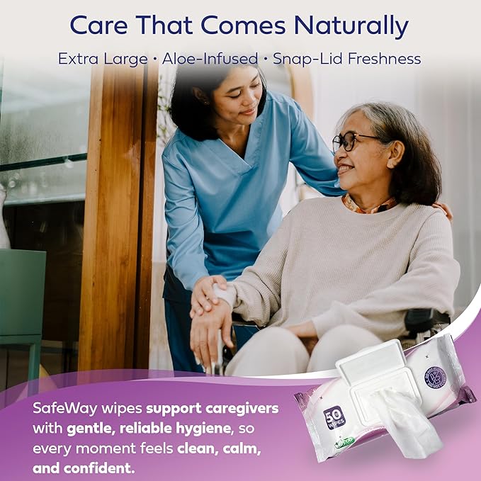 SAFEWAY Adult Wipes Disposable — Multi-Purpose Wipes, Alcohol-Free, Preferred - Image 2