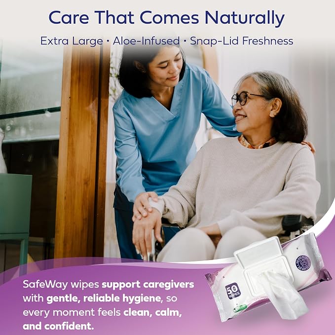 SAFEWAY Adult Wipes Disposable — Multi-Purpose Wipes, Alcohol-Free, Preferred - Image 2