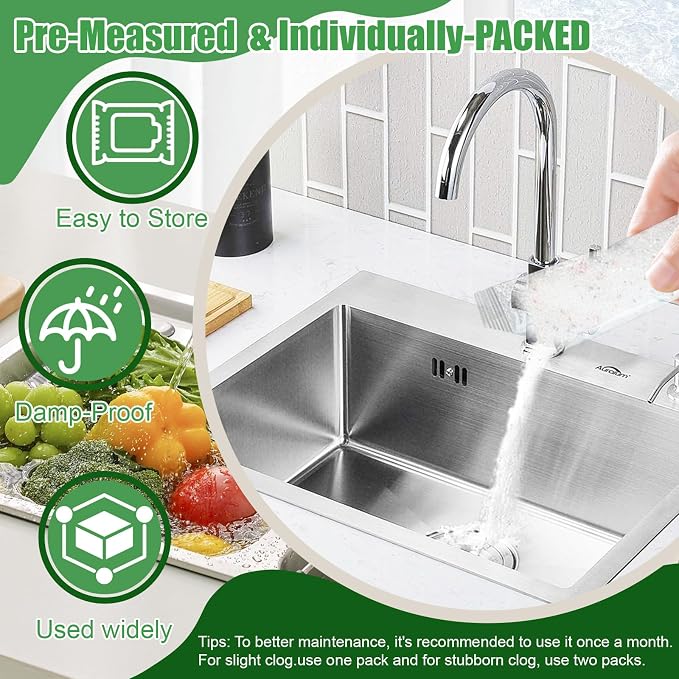 Drain Clog Remover Powder Sink Drain Cleaner - Image 2