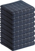 Homaxy 100% Cotton Terry Kitchen Towels, Checkered Designed, Soft and Super by Homaxy