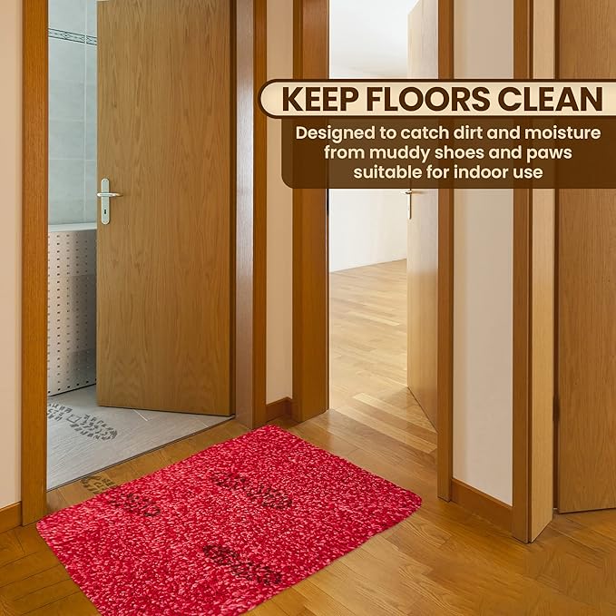 Premium Microfiber Indoor Door Mat – 20"x30" Washable Entry Mat, Waterproof - Image 4