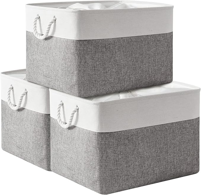 TheWarmHome Storage Bins Baskets by TheWarmHome