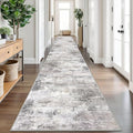 IOHOUZE Abstract Runner Rug 3x20 Ft Extra Long Washable Runners by iOhouze