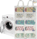 Mesh laundry bags for washing machine, can wash 10 pairs of socks, maintain by Yisiziyo