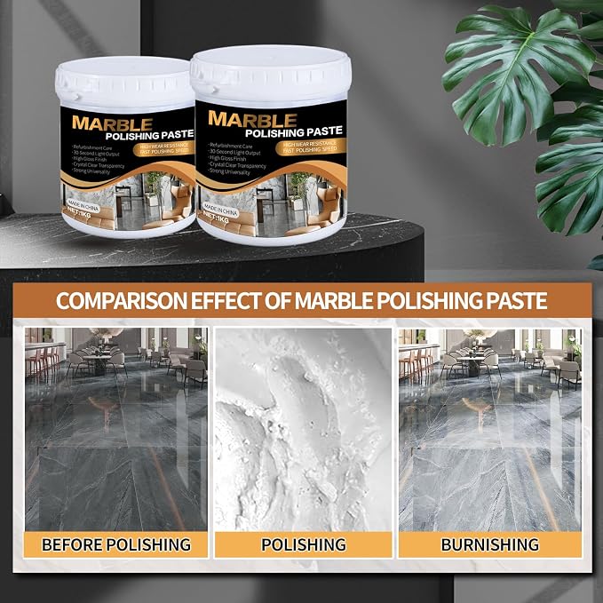 Marble Polishing Paste Kit, Marble Polishing Compound, Countertop Cleaner - Image 4