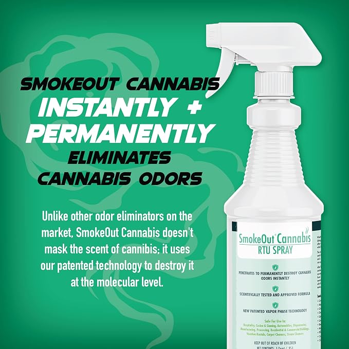 SmokeOut - Commercial Strength Odor Eliminator - Neutralizer, Deodorizer - Image 3