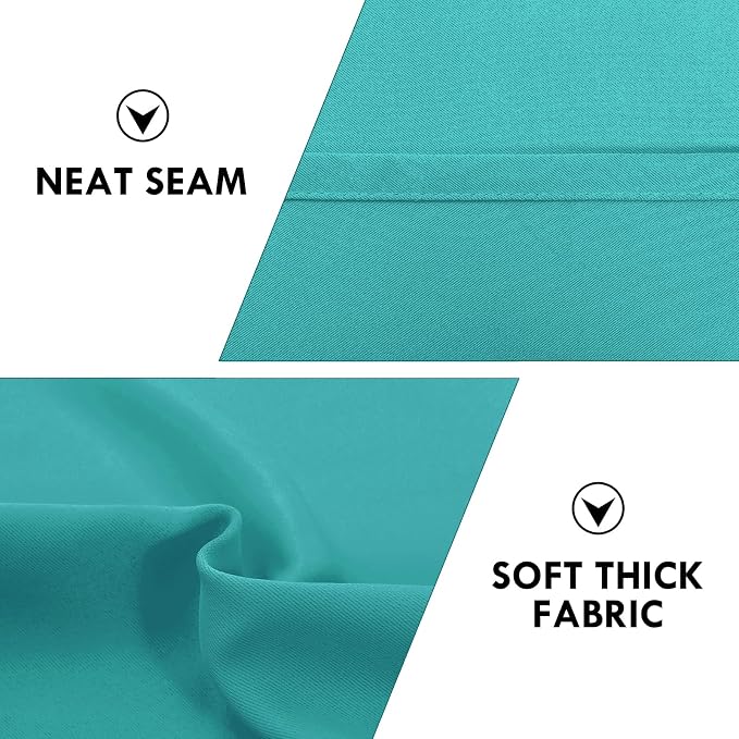DWCN Blackout Curtains for Living Room Thermal Insulated, Energy Saving & Noise - Image 6
