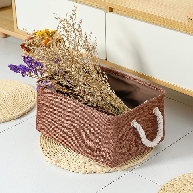 TheWarmHome Fabric Storage Basket - Image 2