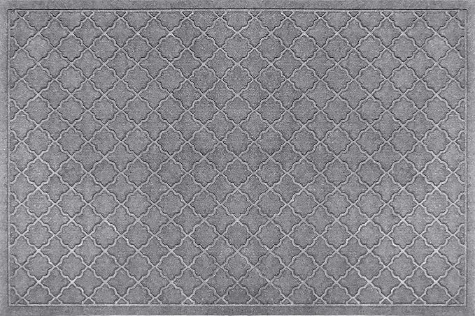 WaterHog Heavy Duty Doorway Mat, Made in USA, Durable & Skid-Resistant Entryway by BungalowFlooring