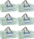 VENO 6 Pack Moving Bags for College, Heavy-Duty Storage Totes, Moving Boxes and by Veno