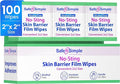 Safe n' Simple No Sting Skin Prep Wipes by SAFENSIMPLECLEANCOMFORTABLECONFIDENT