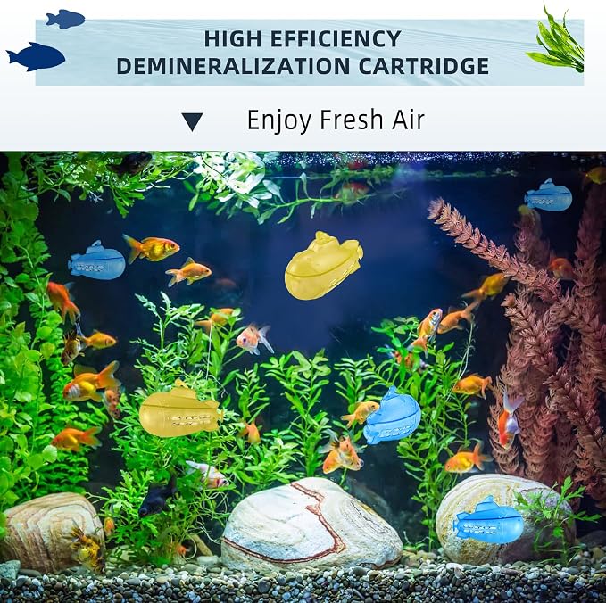 AMI PARTS Humidifier Tank Cleaner Adorable Submarine Purifie Water Soften Hard - Image 6
