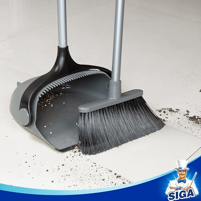 MR.SIGA Broom and Dustpan Set - Image 5