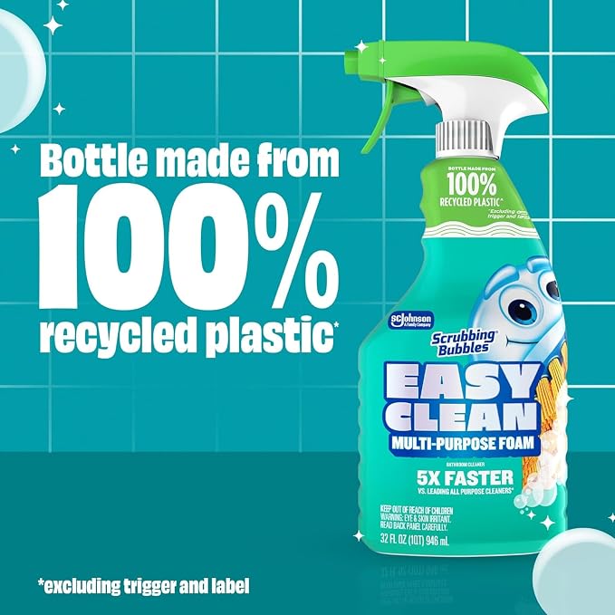 Scrubbing Bubbles Easy Clean Foaming Multipurpose Bathroom Cleaner Spray - Image 7