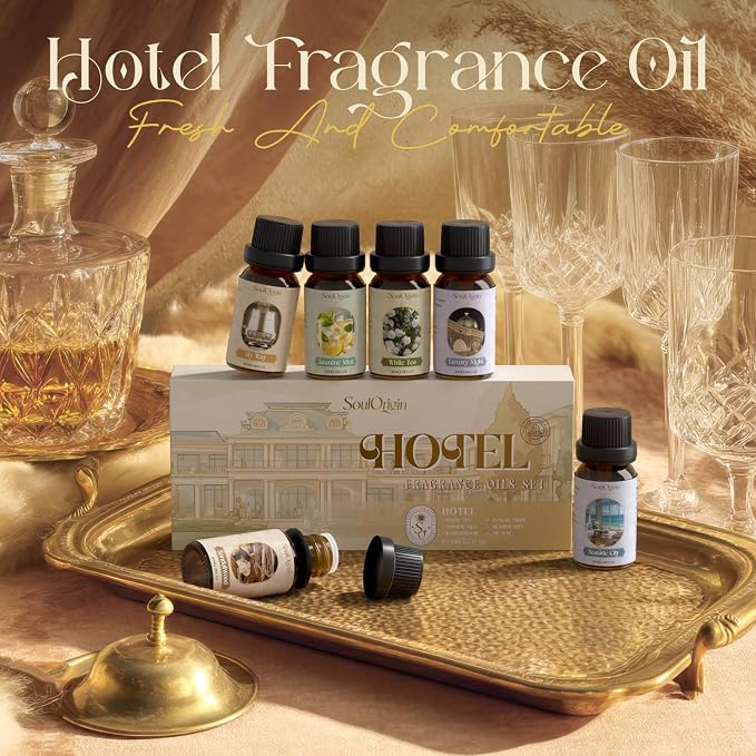 Hotel Fragrance Oils Set, Essential Oil Gift Set - Image 4