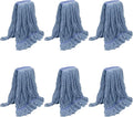 KeFanta 6 Pack Heavy Duty Commercial Mop Head Replacement, Wet Industrial by KeFanta