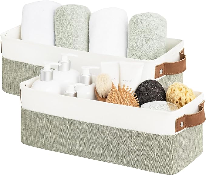 StorageWorks Narrow Storage Bins, Small Basket by StorageWorks