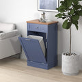 Betterhood Tilt Out Trash Cabinet 10 Gallon Wooden Free Standing Laundry Sorter by Betterhood