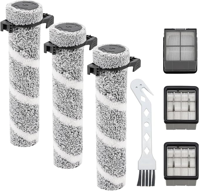 3930F 3933 3930 Roller Brushes & HEPA Filters Replacement Kit by Orixuan